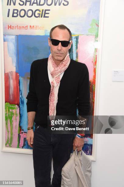 Marlon Richards attends the Teen Cancer America Suite at Bob Dylan and Neil Young in Hyde Park on July 12, 2019 in London, England.