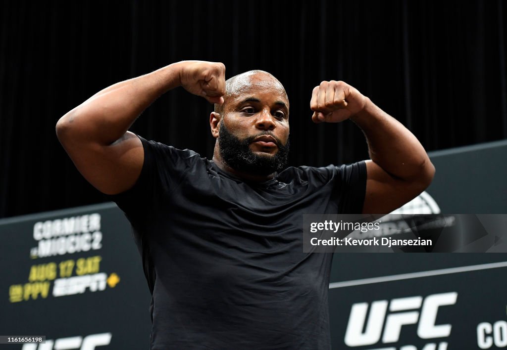 UFC 241 Cormier v Miocic 2: Open Workouts