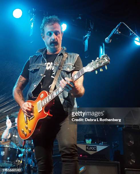 Tito Fuentes of Molotov performs live in concert at Sony Hall on August 14, 2019 in New York City.