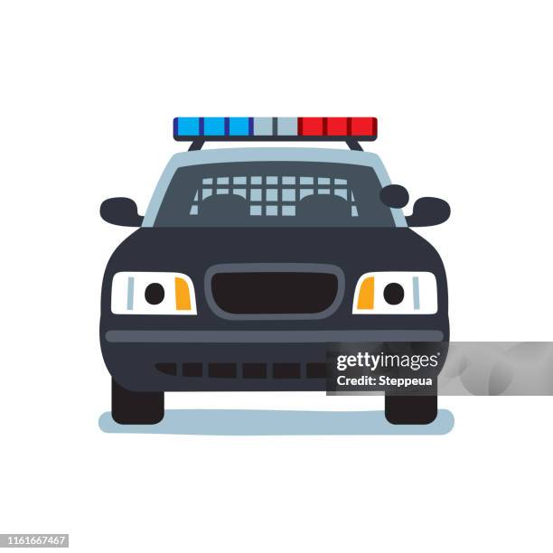 police car - police car stock illustrations