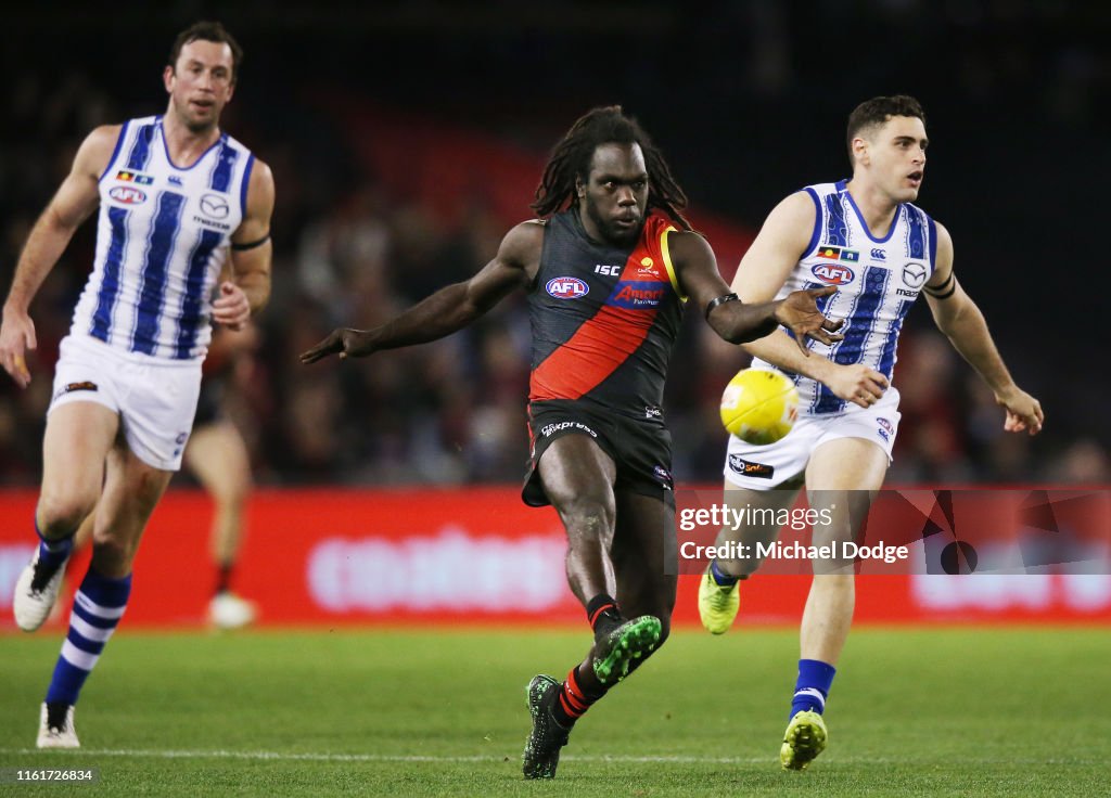 AFL Rd 17 - Essendon v North Melbourne