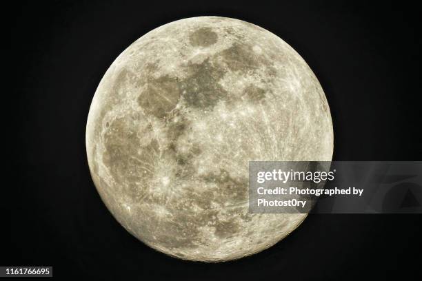 the moon - planetary moon stockfoto's en -beelden