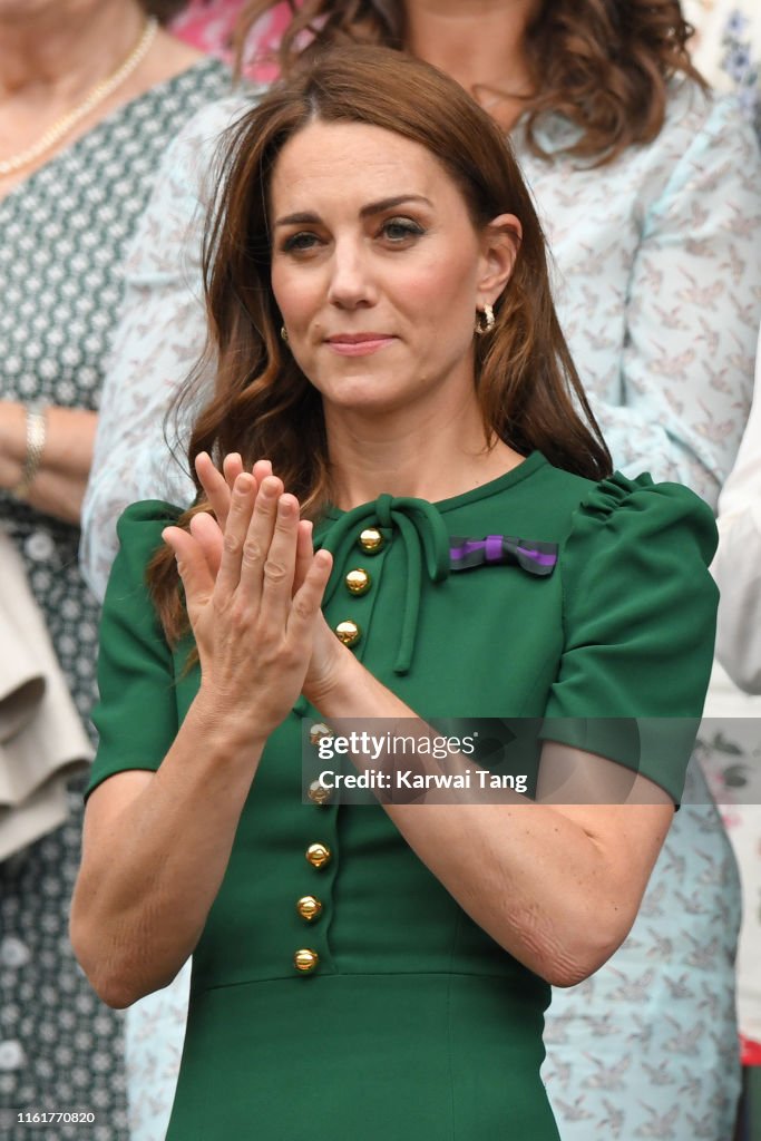 Celebrities Attend Wimbledon 2019