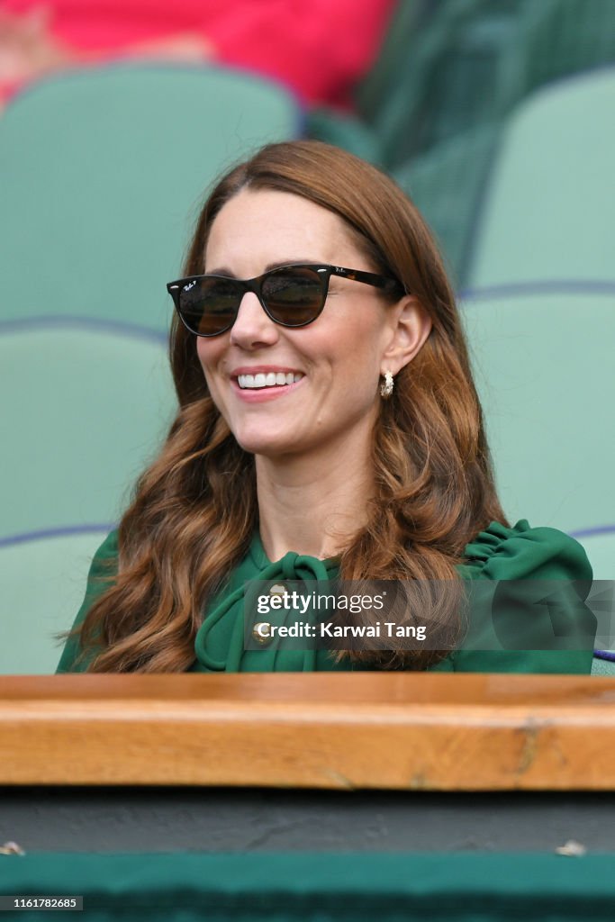 Celebrities Attend Wimbledon 2019