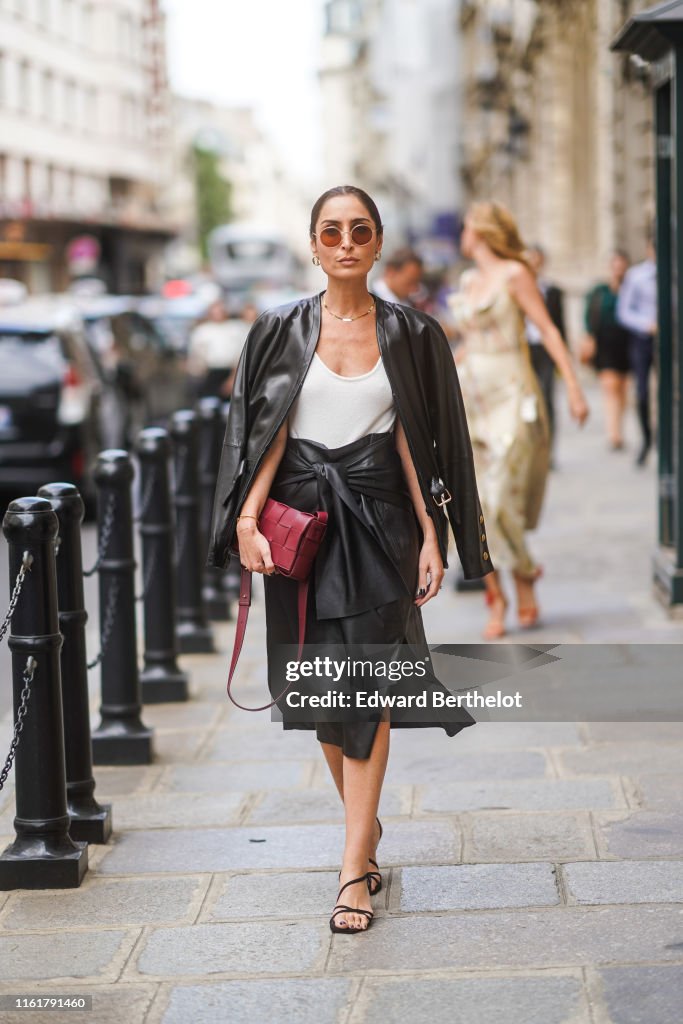 Leather Midi Skirt Leather Skirt Looks 2019 Leather Midi Winter Midi