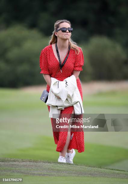 Ola Jordan during The Celebrity Cup 2019 at Celtic Manor Resort on July 13, 2019 in Newport, Wales.