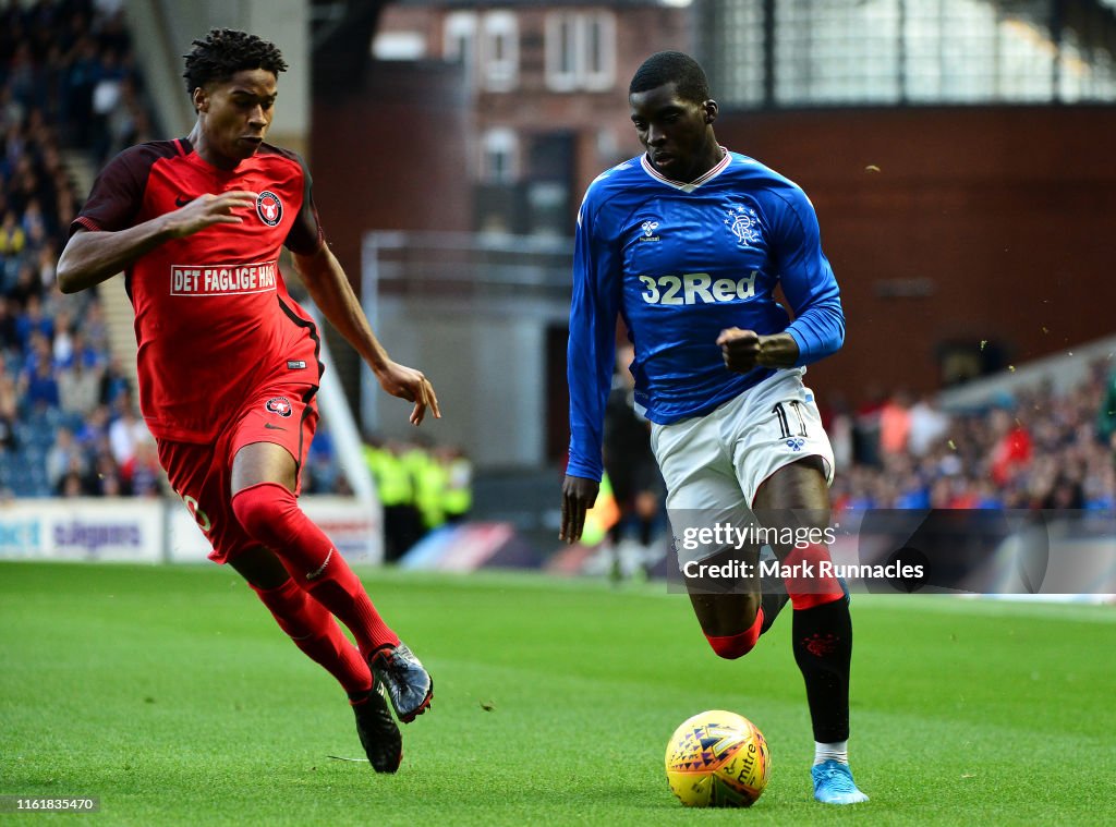 Rangers v Midtjylland UEFA Europa League Third Qualifying Round: Second Leg