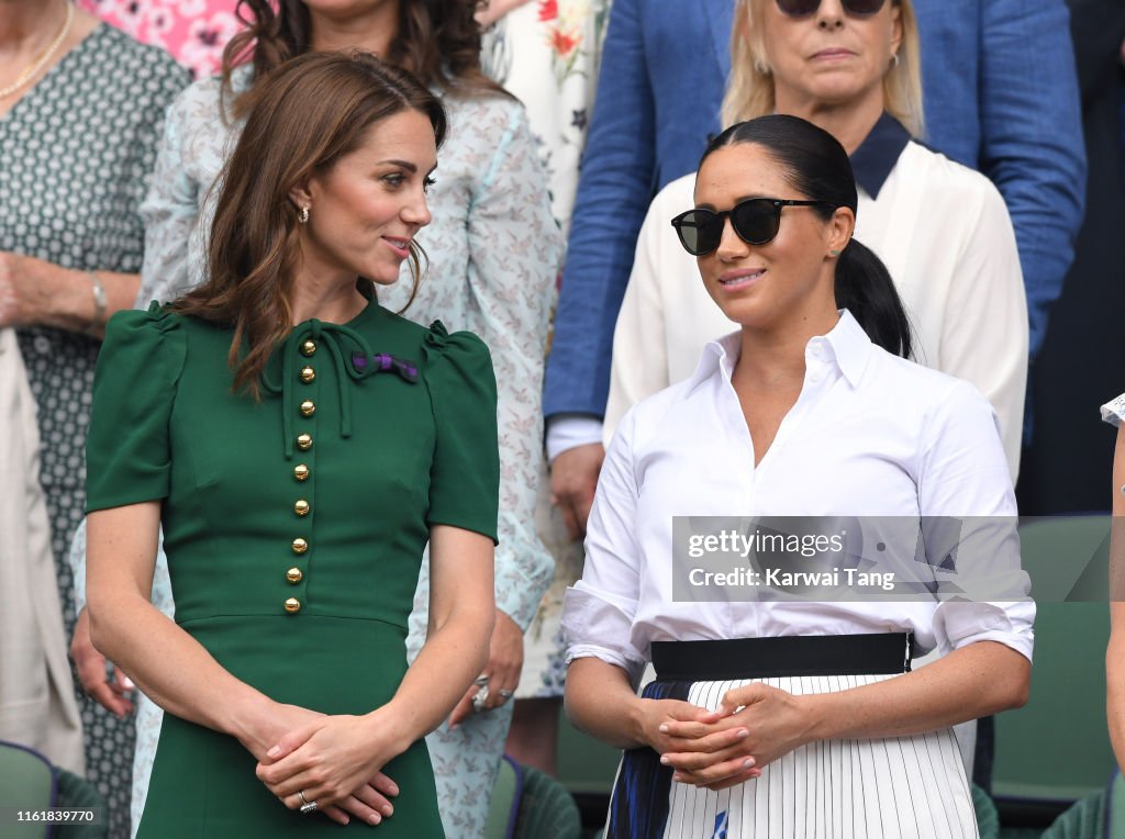Celebrities Attend Wimbledon 2019