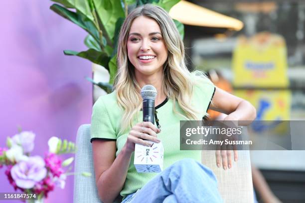 Kaitlyn Carter attends a live podcast taping at The Park at The Grove on August 15, 2019 in Los Angeles, California.