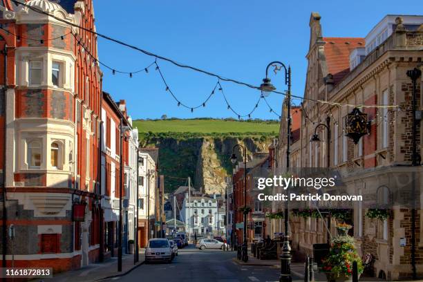 ridgeway street, douglas, isle of man - isle of man stock-fotos und bilder