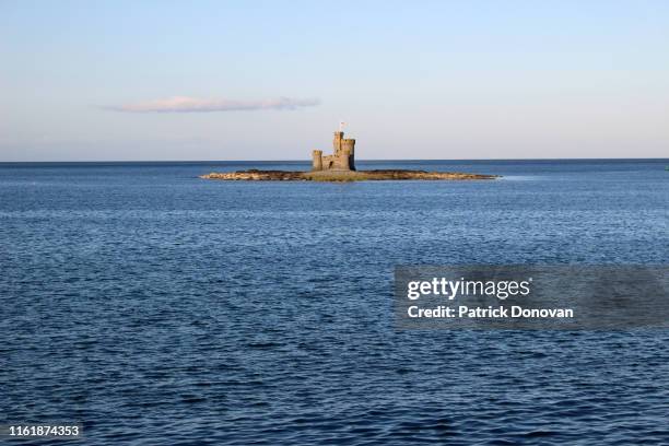 tower of refuge, st. mary's isle, isle of man - isle of man stock pictures, royalty-free photos & images