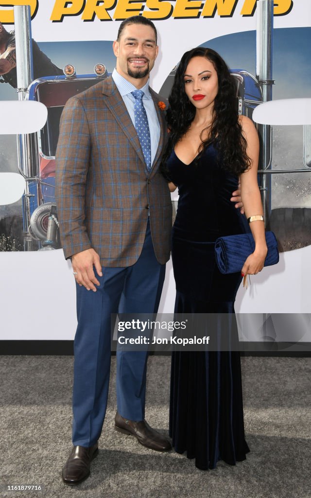 Premiere Of Universal Pictures' "Fast & Furious Presents: Hobbs & Shaw" - Arrivals
