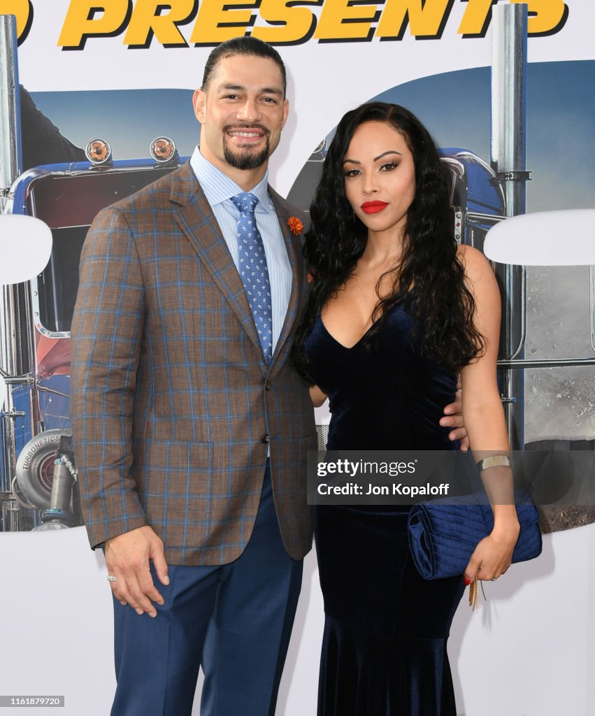 Premiere Of Universal Pictures' "Fast & Furious Presents: Hobbs & Shaw" - Arrivals