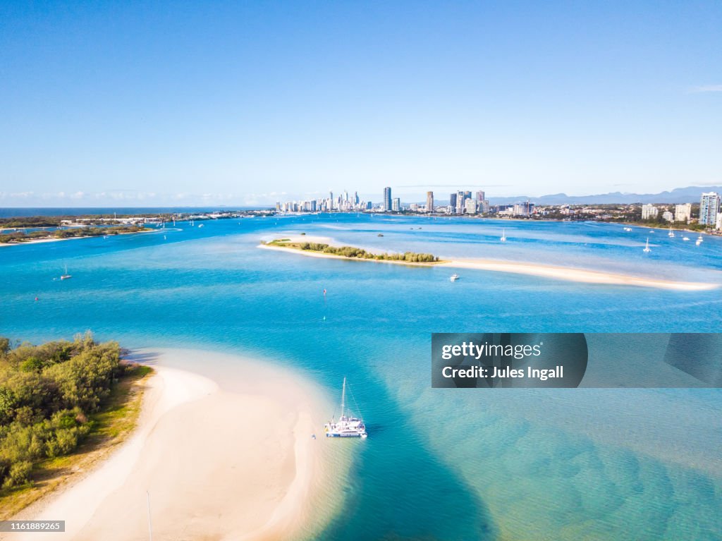 Aerial View of the Gold Coast, Australia