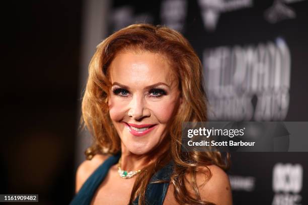 Rhonda Burchmore attends the 19th Annual Helpmann Awards Act I at Melbourne Arts Centre on July 14, 2019 in Melbourne, Australia.