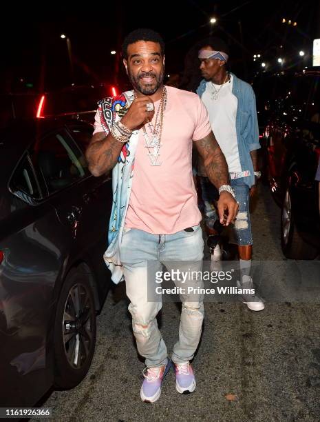Rapper Jim Jones attends his birthday Party at Compound on July 14, 2019 in Atlanta, Georgia.