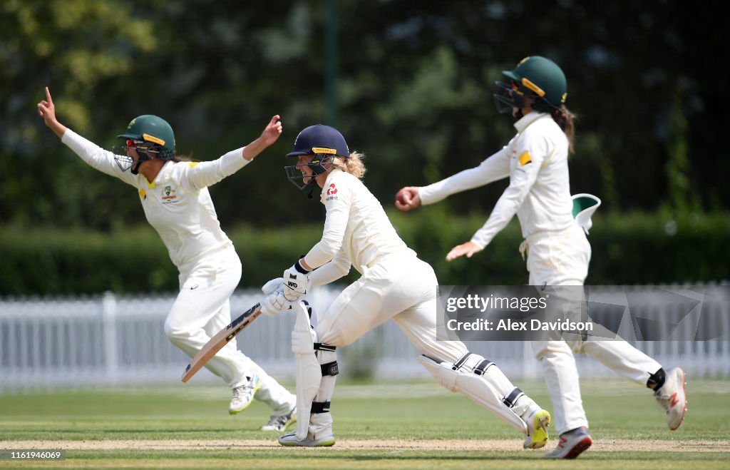 England Women v Australia A Women: Day Three