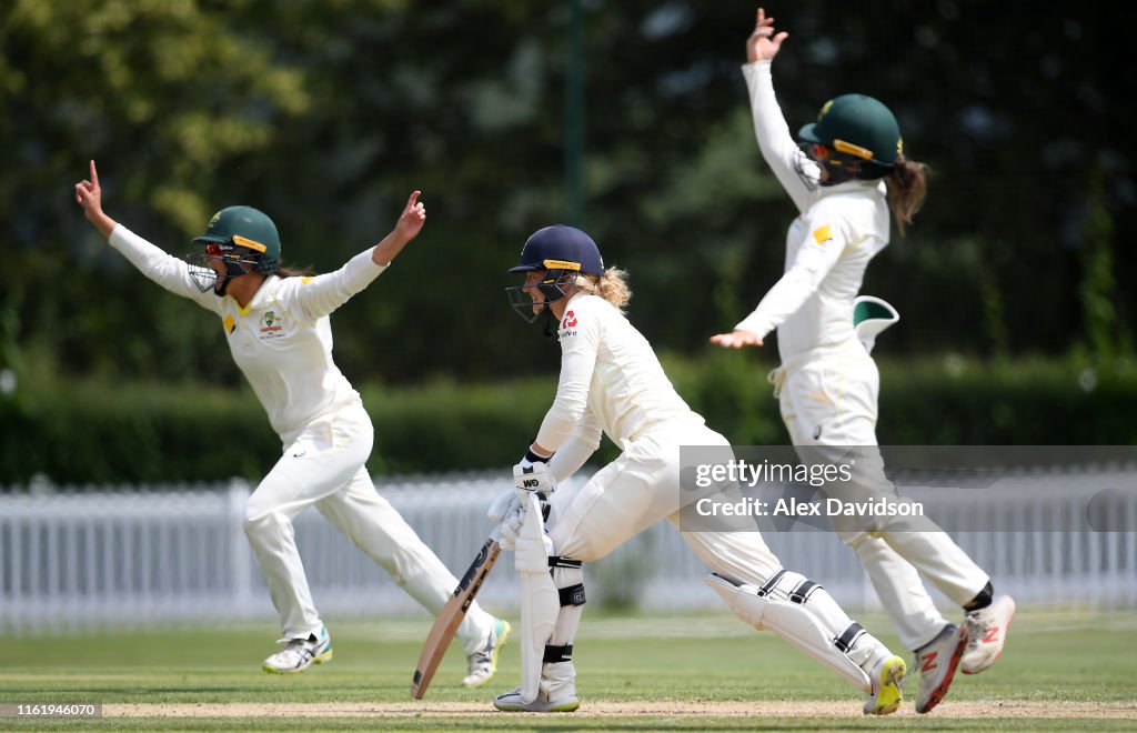 England Women v Australia A Women: Day Three