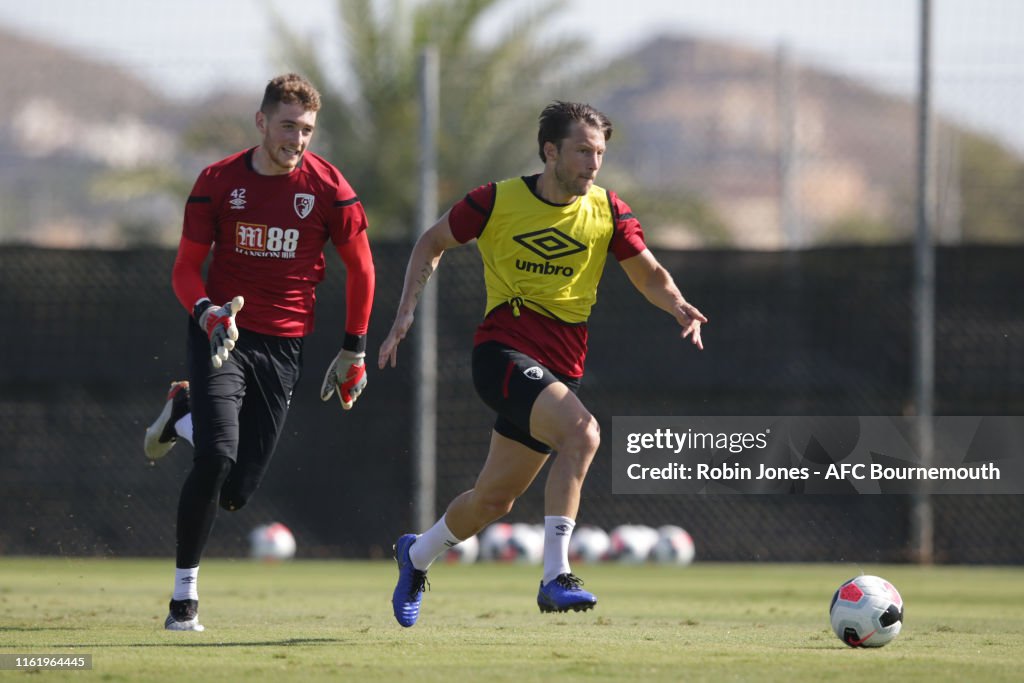 AFC Bournemouth Pre-Season Training Session Camp