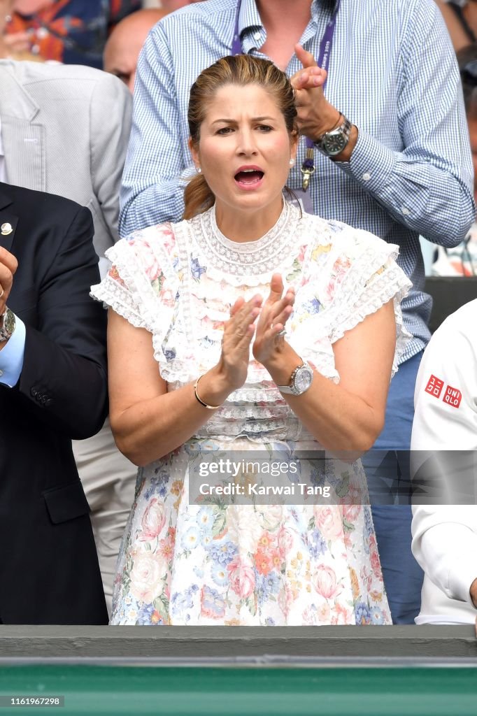 Celebrities Attend Wimbledon 2019