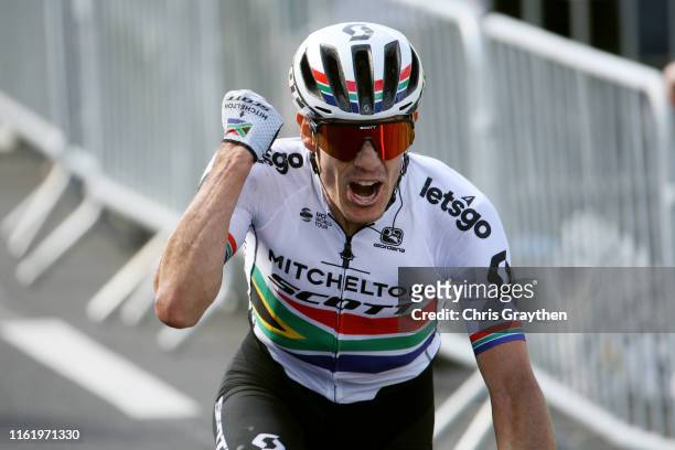 Arrival / Daryl Impey of South Africa and Team Mitchelton-Scott / Celebration / during the 106th Tour de France 2019, Stage 9 a 170,5km stage from...