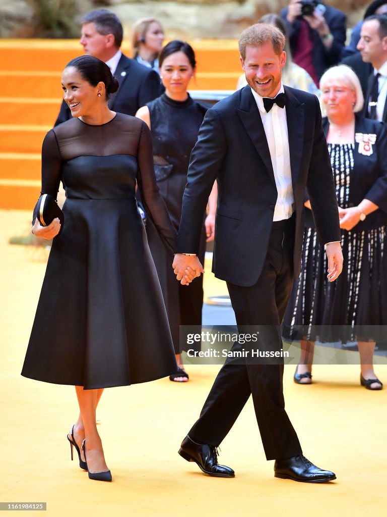 "The Lion King" European Premiere - Red Carpet Arrivals