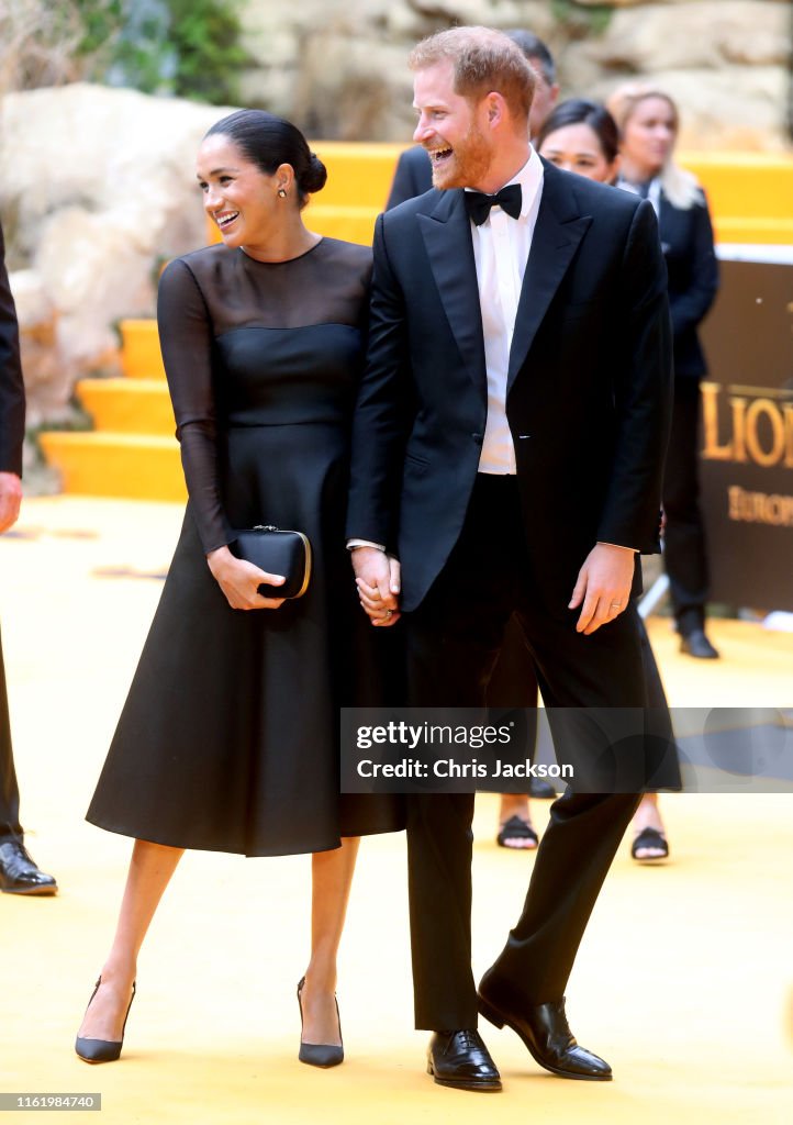 "The Lion King" European Premiere - Red Carpet Arrivals