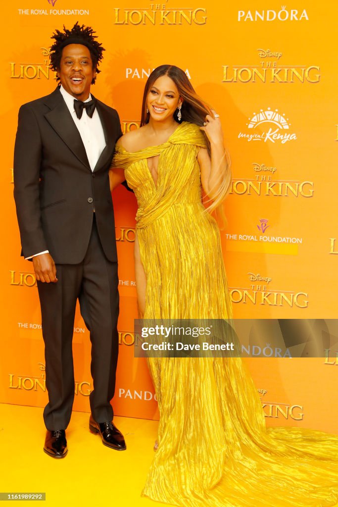 "The Lion King" - European Premiere - VIP Arrivals