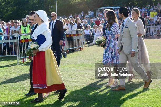 Prince Daniel of Sweden, Princess Estelle of Sweden, Crown Princess Victoria of Sweden, Prince Carl Philip of Sweden, Princess Sofia of Sweden,...