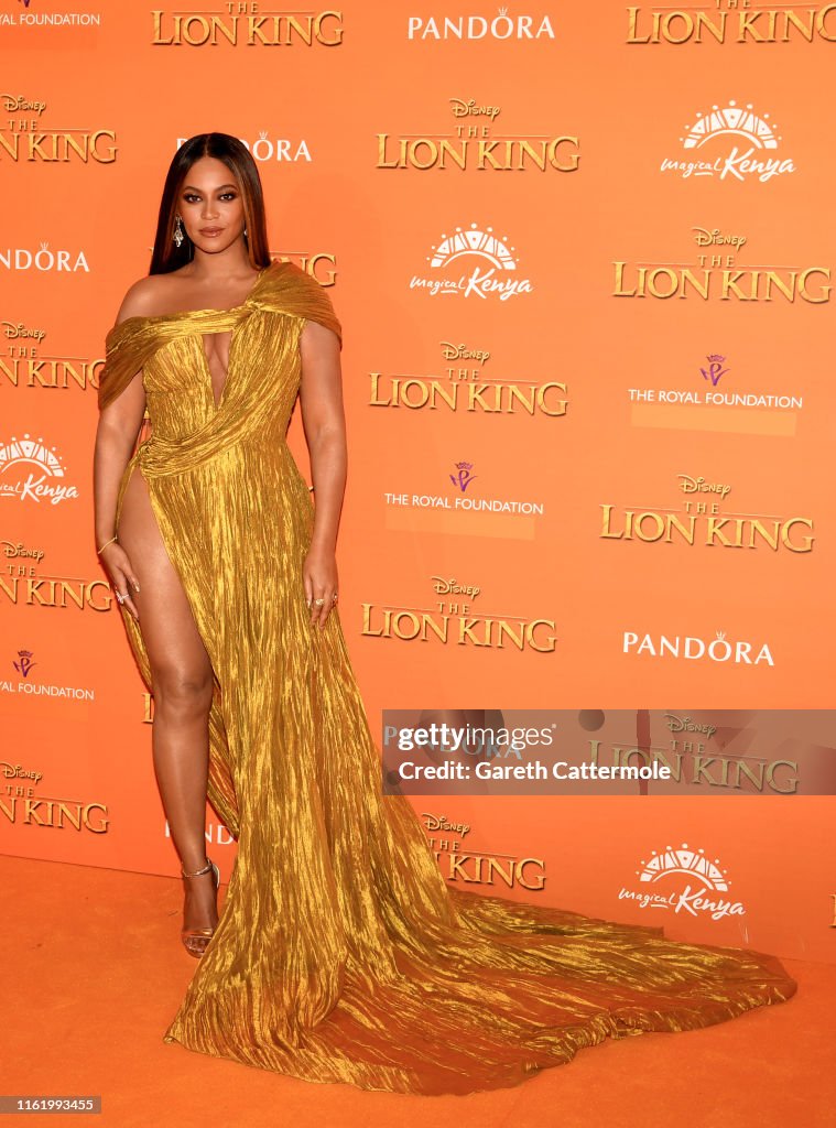 European Premiere of Disney's "The Lion King"