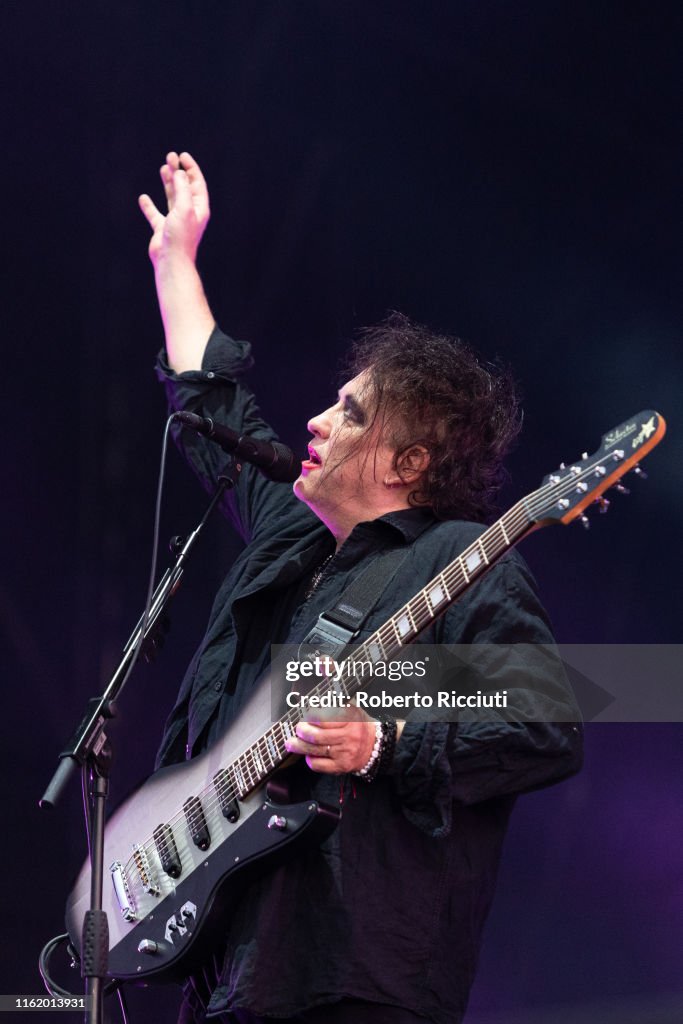 The Cure Perform At Bellahouston Park, Glasgow