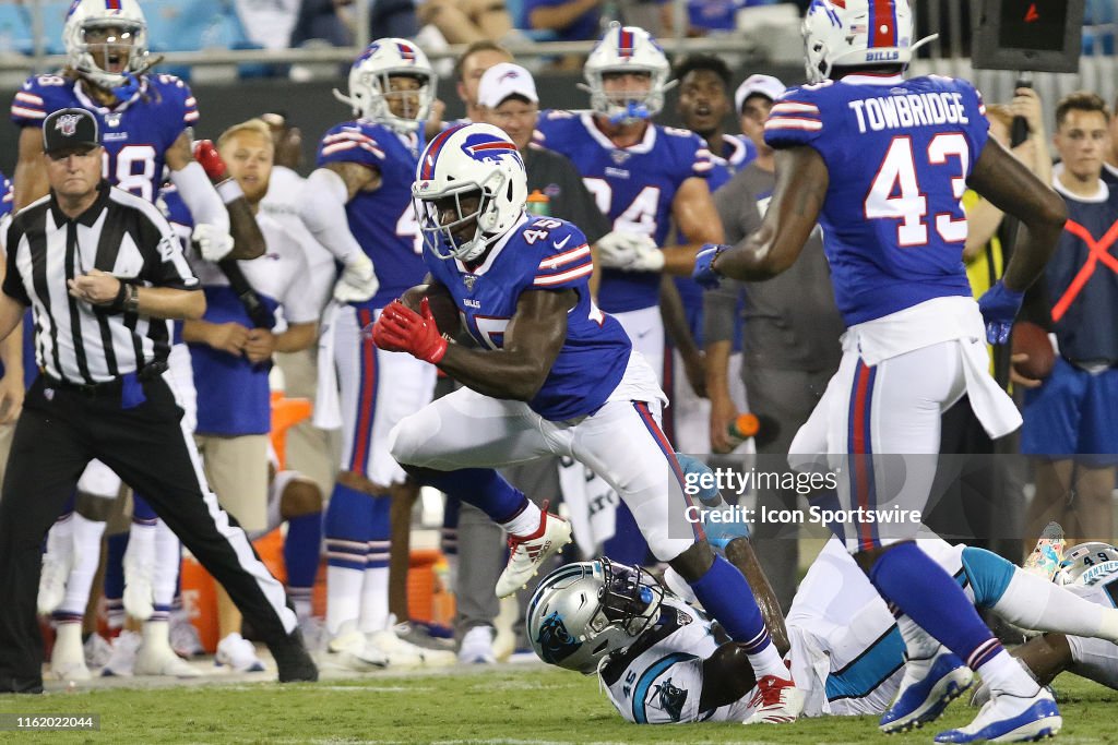 NFL: AUG 16 Preseason - Bills at Panthers