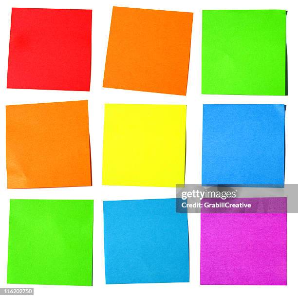 Post It Note Colous 546 Green Post It Note Stock Photos, High-Res Pictures, and Images ...