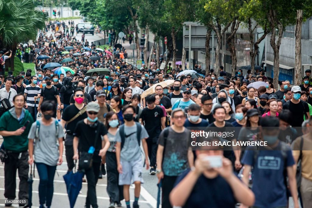 HONG KONG-CHINA-POLITICS-UNREST