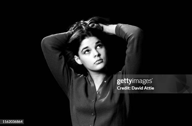 Vogue fashion model and future actress Ali MacGraw, then named Alice Hoen, poses for a portrait in New York City, New York.