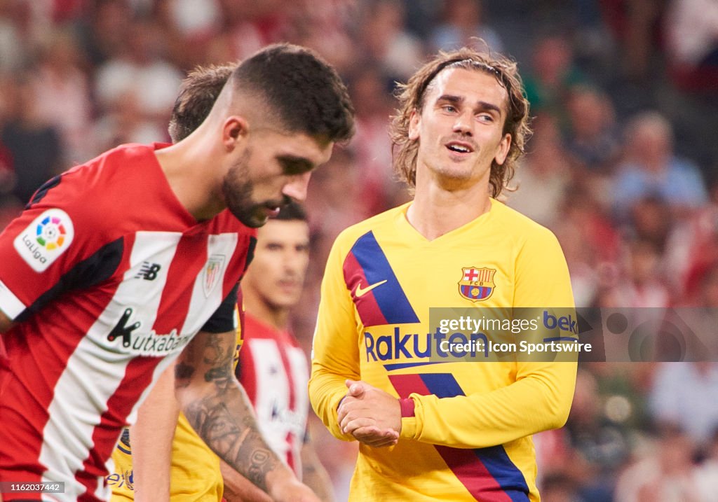 SOCCER: AUG 16 La Liga - FC Barcelona at Athletic Club