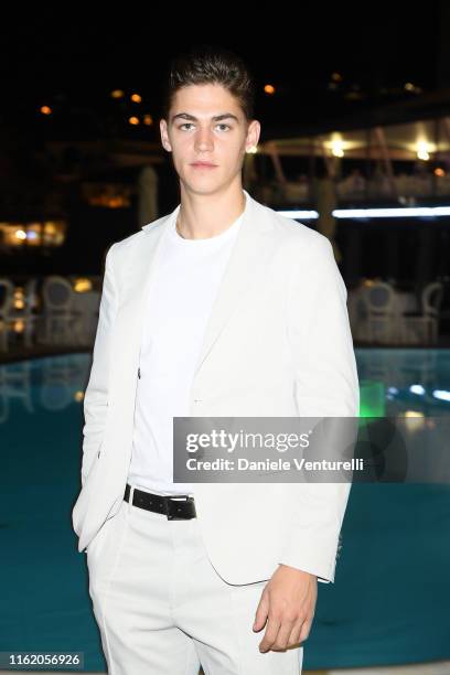 Hero Fiennes Tiffin attends the 2019 Ischia Global Film & Music Fest opening ceremony on July 14, 2019 in Ischia, Italy.