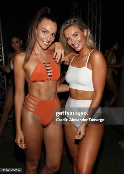 Clarissa Bowers walks the runway during the 2019 Sports Illustrated Swimsuit Runway Show During Miami Swim Week At W South Beach - Runway at WET...