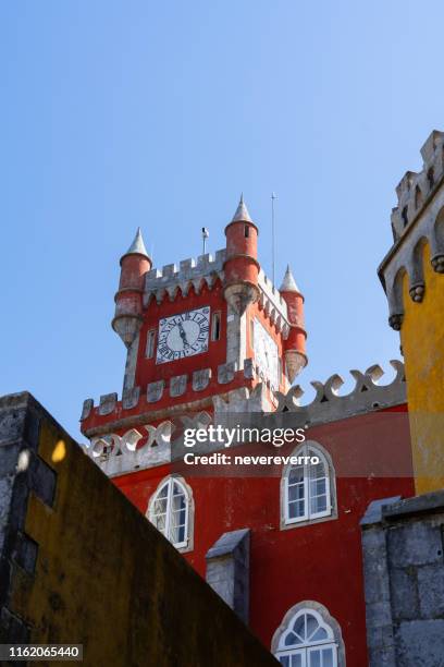 palacio da pena, sintra, portugal - portugal sintra stock-fotos und bilder