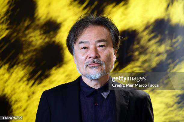 Director Kiyoshi Kurosawa attends the 'Tabi No Owari No Hajimari' during the 72nd Locarno Film Festival on August 17, 2019 in Locarno, Switzerland.