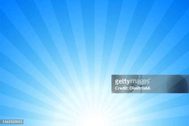 sunbeams: bright rays background - bright background stock illustrations
