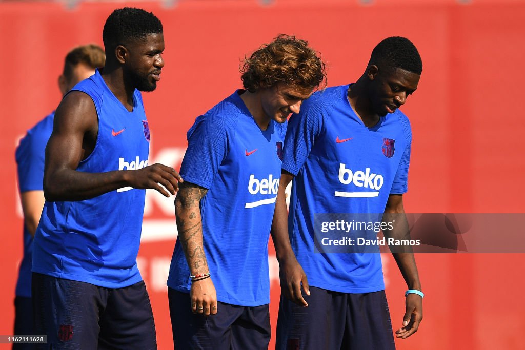 FC Barcelona Pre-Season Training Session