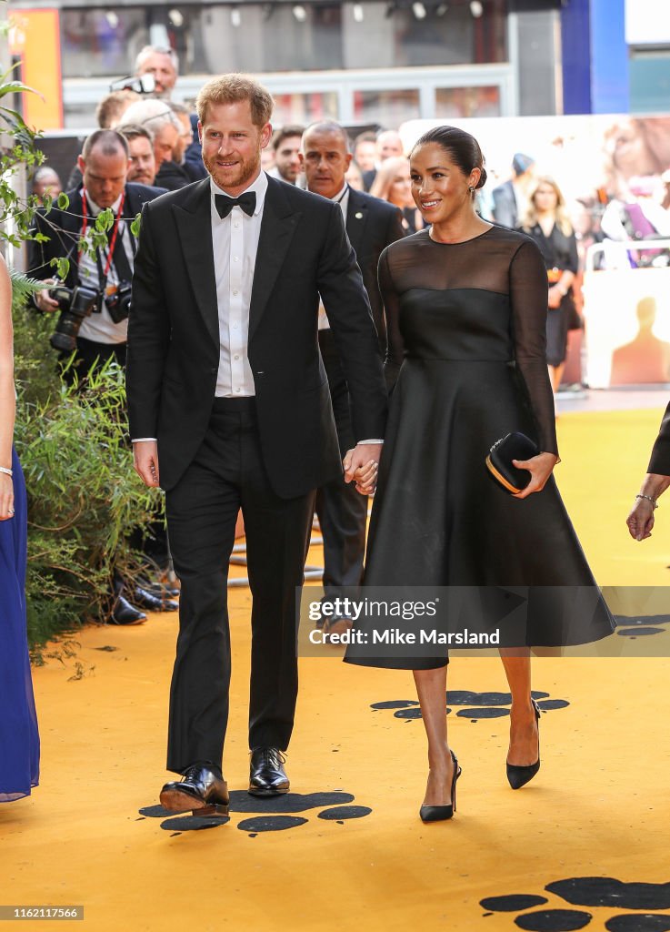 "The Lion King" European Premiere - Red Carpet Arrivals