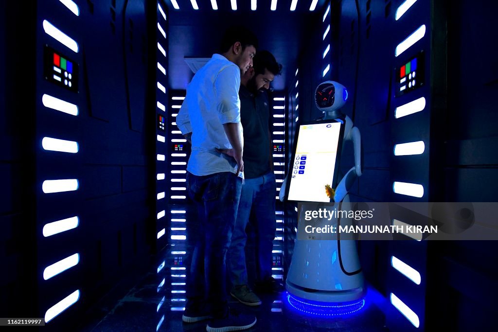 INDIA-TECHNOLOGY-LIFESTYLE-ROBOT