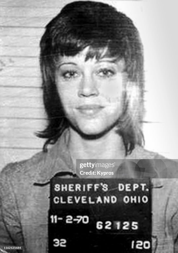 Jane Fonda Mugshot