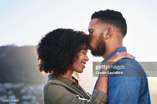 she is my everything - black people kissing stock pictures, royalty-free photos & images