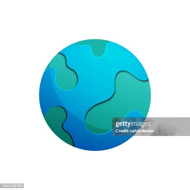 planet erde lebendige farben - geology stock-grafiken, -clipart, -cartoons und -symbole