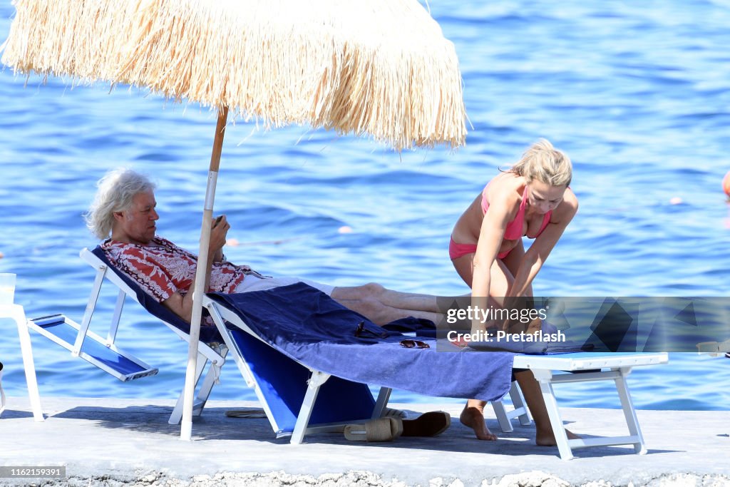 Celebrity Sightings in Ischia - July 15, 2019