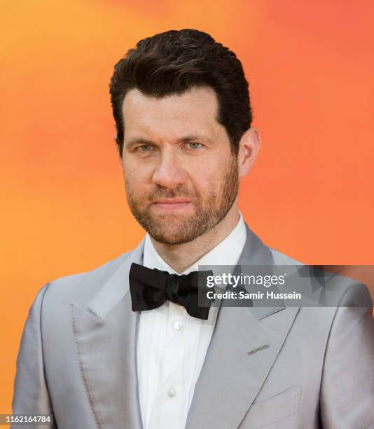 Billy Eichner attends "The Lion King" European Premiere at Leicester Square on July 14, 2019 in London, England.