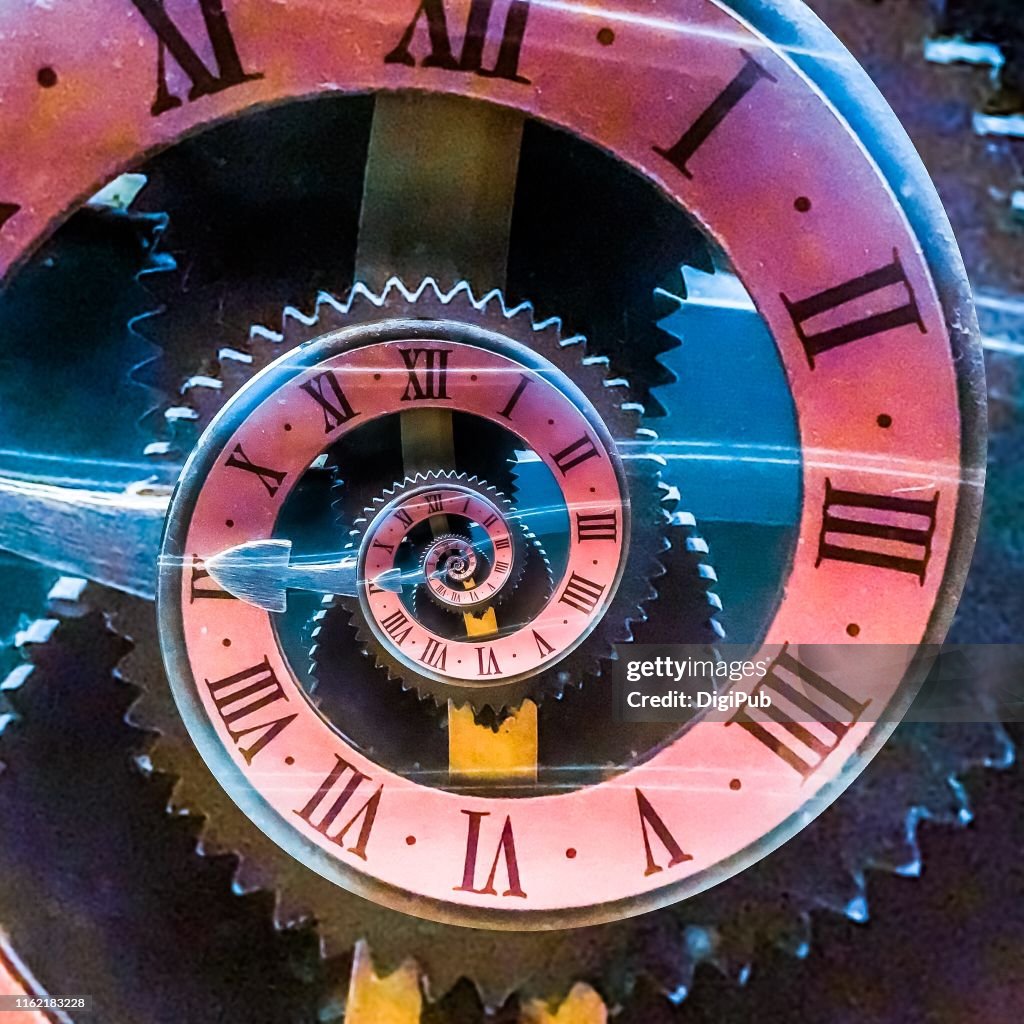 Eternal clock face